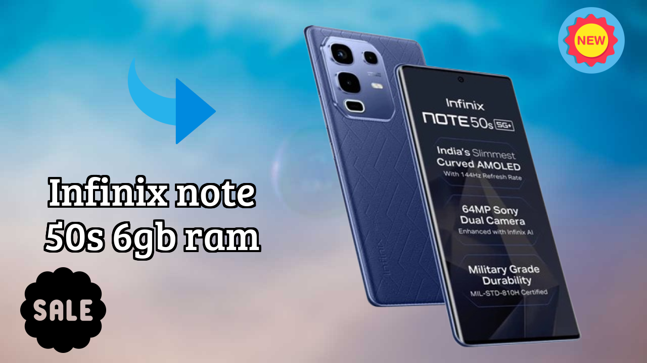 Infinix Note 50s 6GB RAM at ₹14,999 - Best Phone Under This Price
