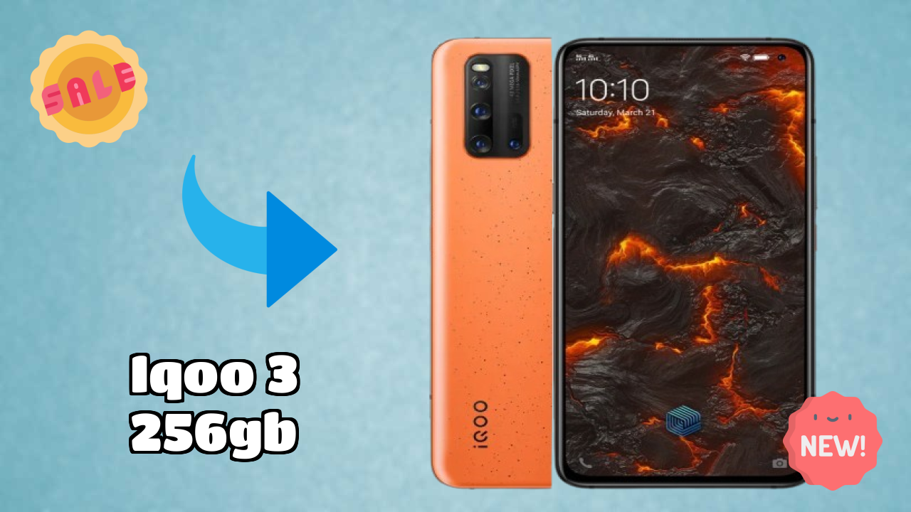 IQOO 3 256GB Display Analysis: Super AMOLED Quality