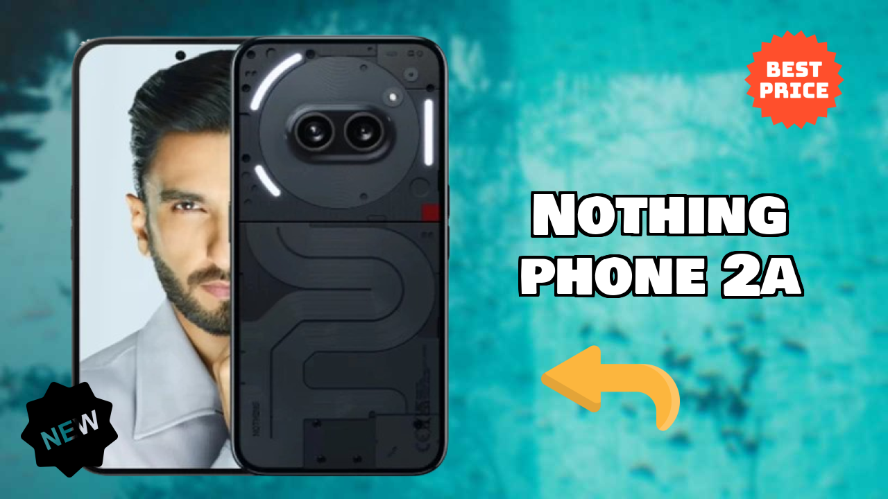 Nothing Phone 2a Display Technology: 6.7 Inches (17.02 Cm) Screen