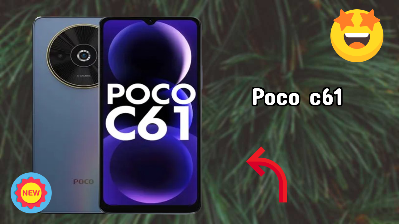 POCO C61 Display Review: 6.71 Inches (17.04 Cm) Screen Test