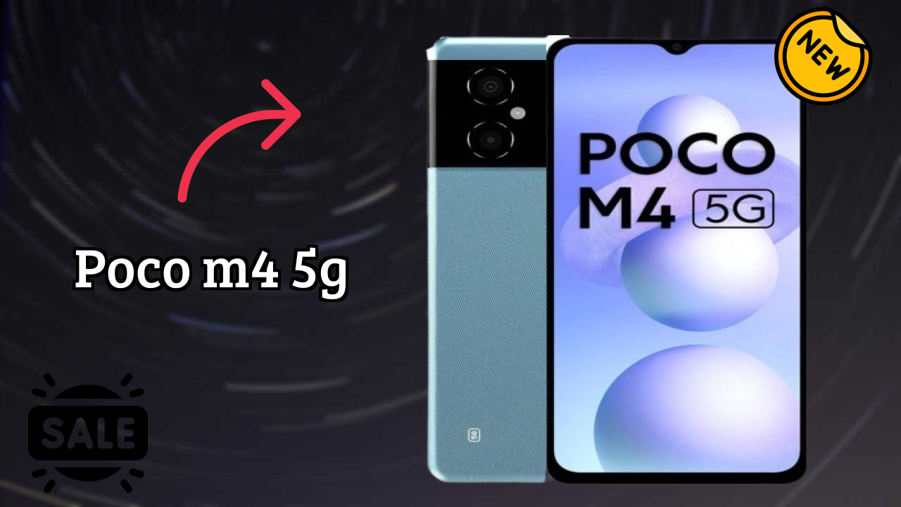 POCO M4 5G at ₹12,999 - Complete Specifications