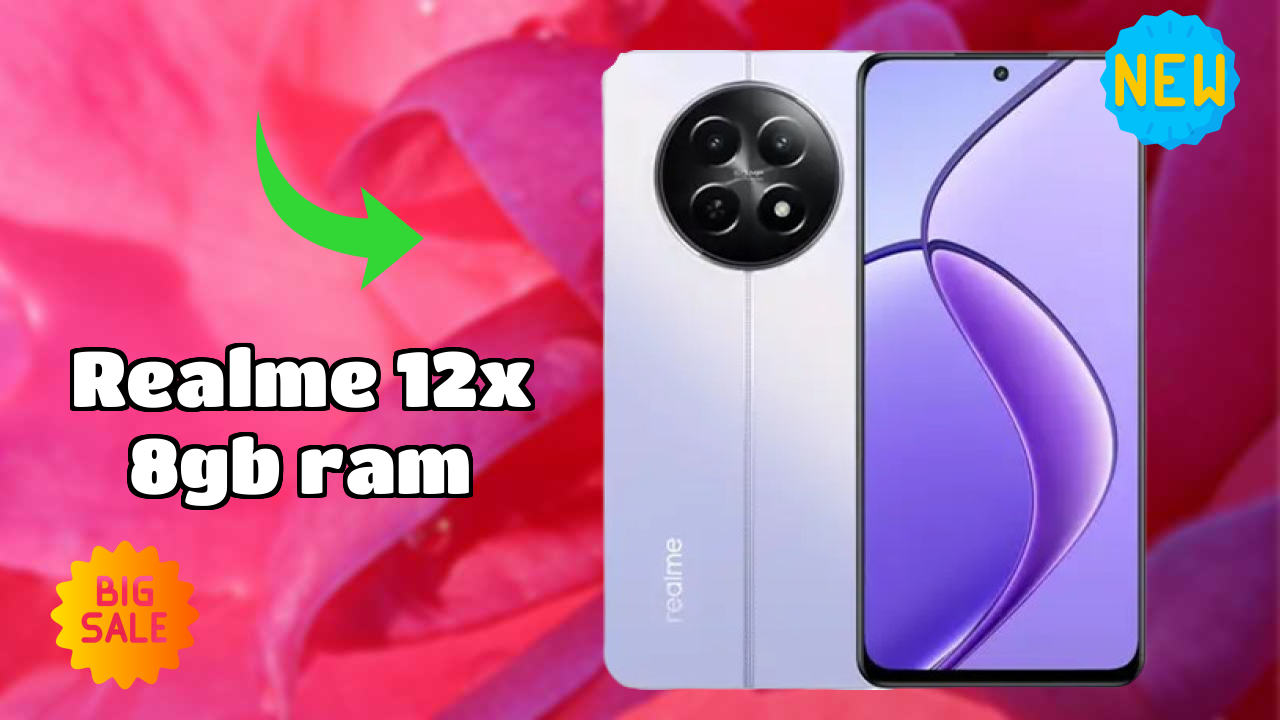 Realme 12x 8GB RAM Display Quality: IPS LCD Explained