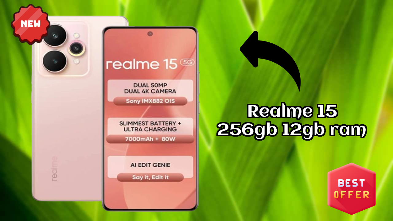 Realme 15 256GB 12GB RAM Performance: 12 GB RAM Gaming Tested