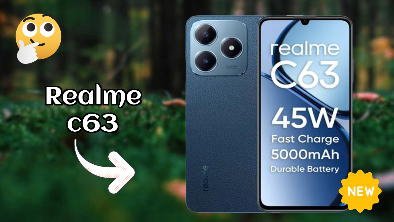 Realme C63 Price Analysis: ₹8,370 Value Check