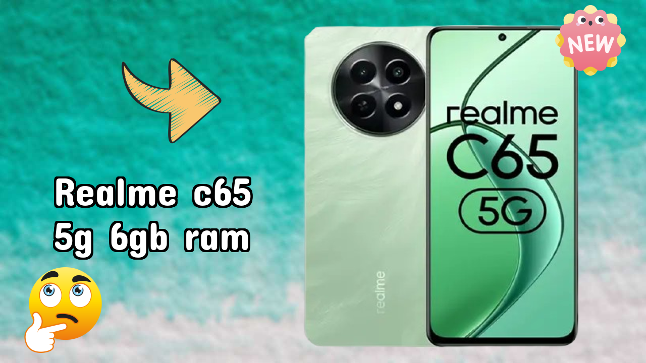 Realme C65 5G 6GB RAM Gaming Performance with MediaTek Dimensity 6300 Processor
