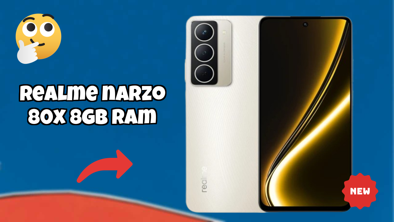 Get Realme Narzo 80X 8GB RAM at Just ₹12,999 - Limited Time Offer!