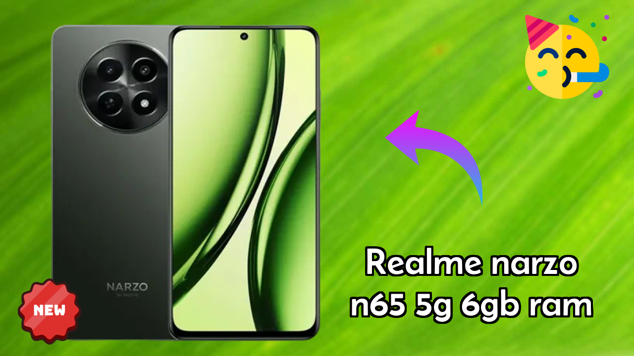 Realme Narzo N65 5G 6GB RAM Display Quality: IPS LCD Explained