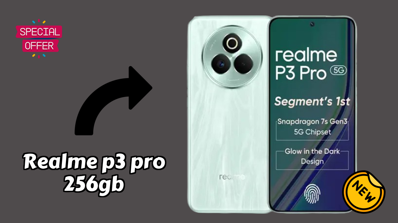 Realme Realme P3 Pro 256GB - Best Camera Phone Under ₹20,999