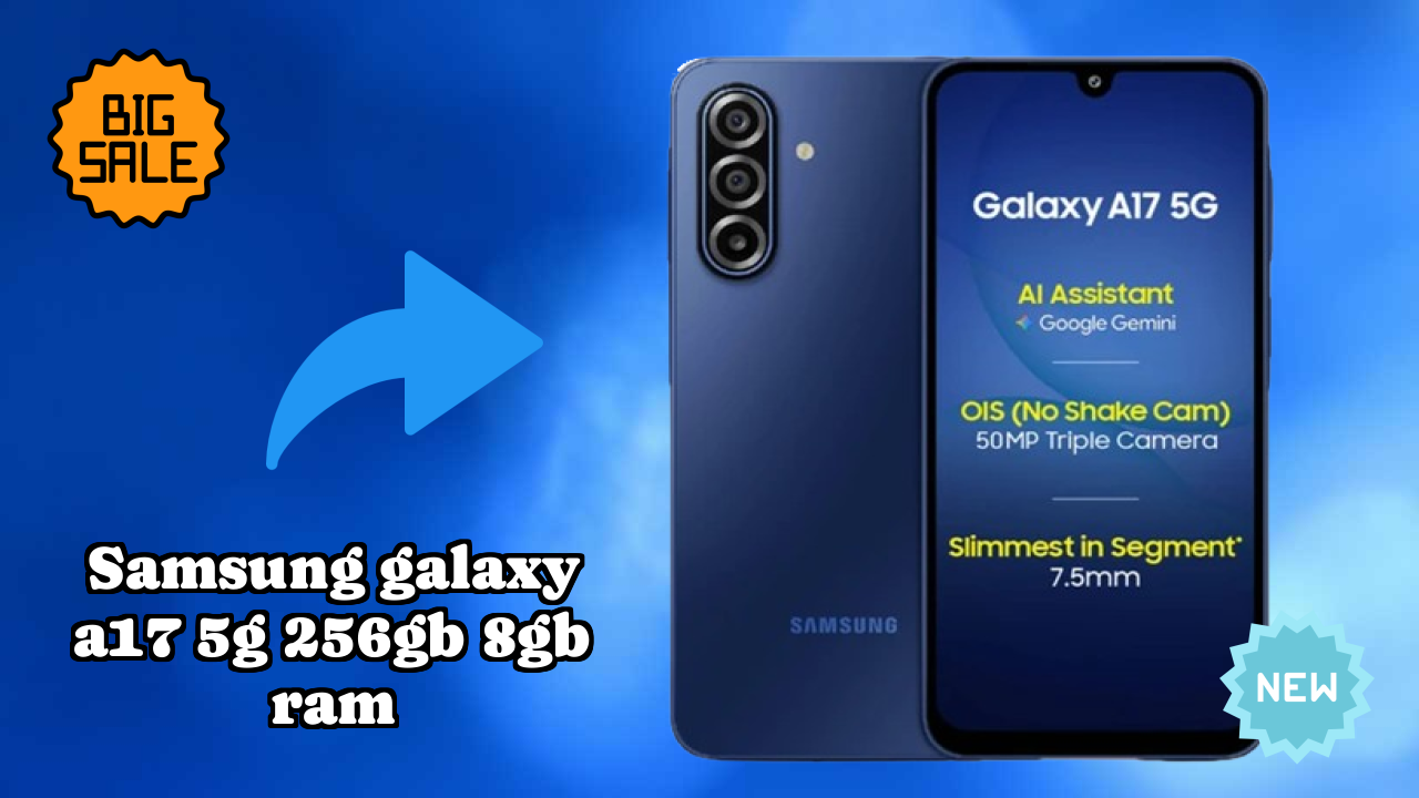 Unboxing Samsung Samsung Galaxy A17 5G 256GB 8GB RAM - First Impressions & Features
