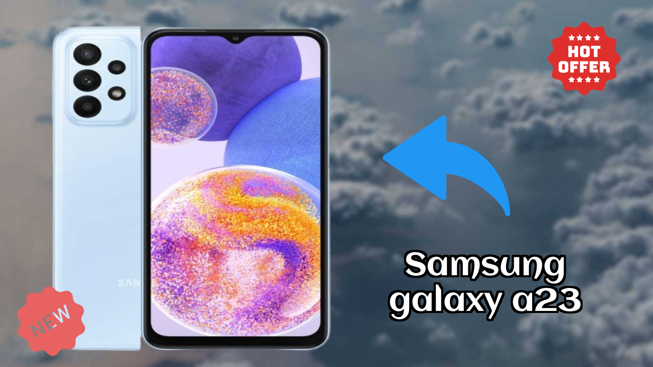 Samsung Galaxy A23 Display Size: 6.6 Inches (16.76 Cm) Screen Test