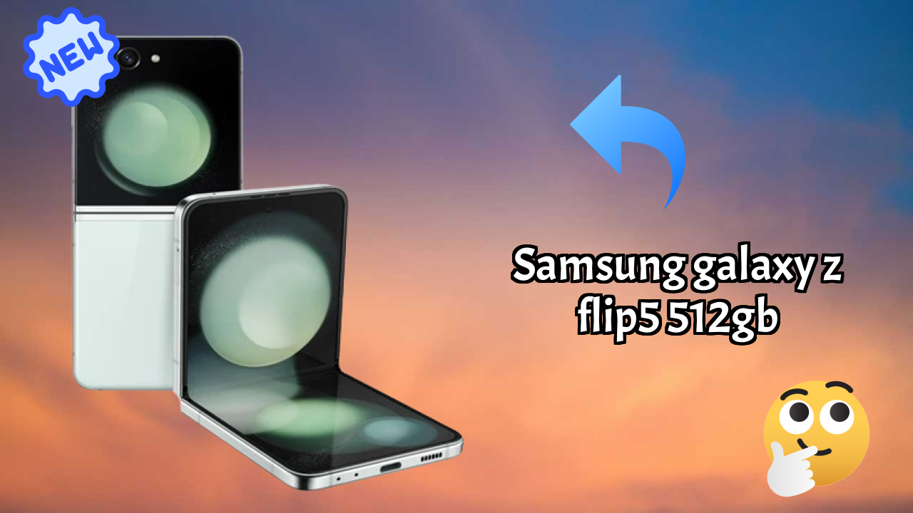 Samsung Galaxy Z Flip5 512GB Display Quality: Dynamic AMOLED 2x (Main Display) Explained