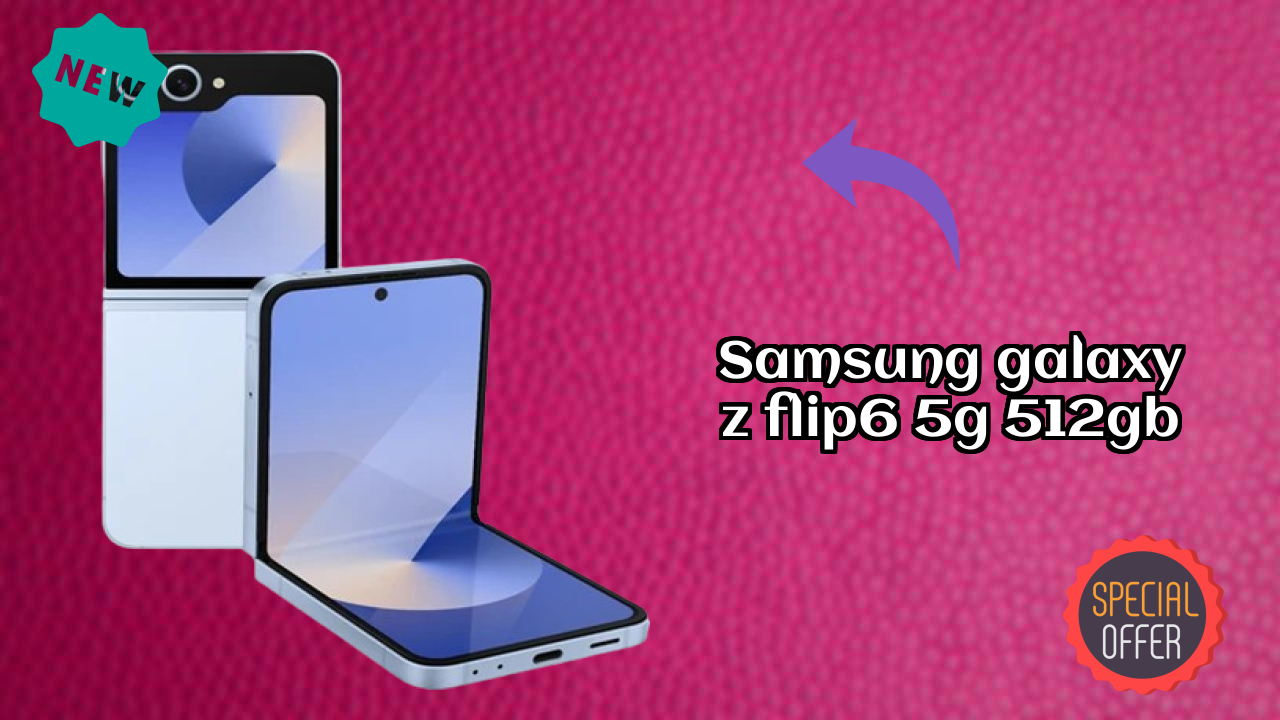 Samsung Galaxy Z Flip6 5G 512GB Gaming Test: Snapdragon 8 Gen 3 FPS Performance