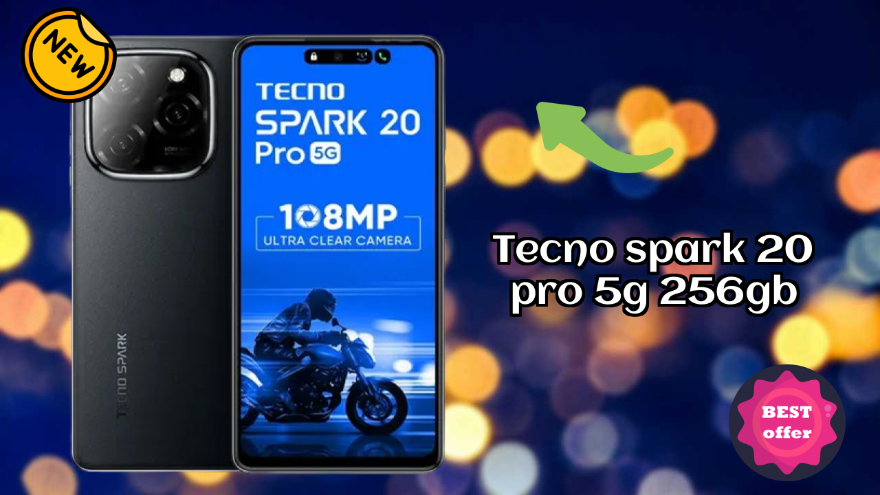 Tecno Spark 20 Pro 5G 256GB Camera Review: 108 MP + 2 MP Rear Camera Low Light