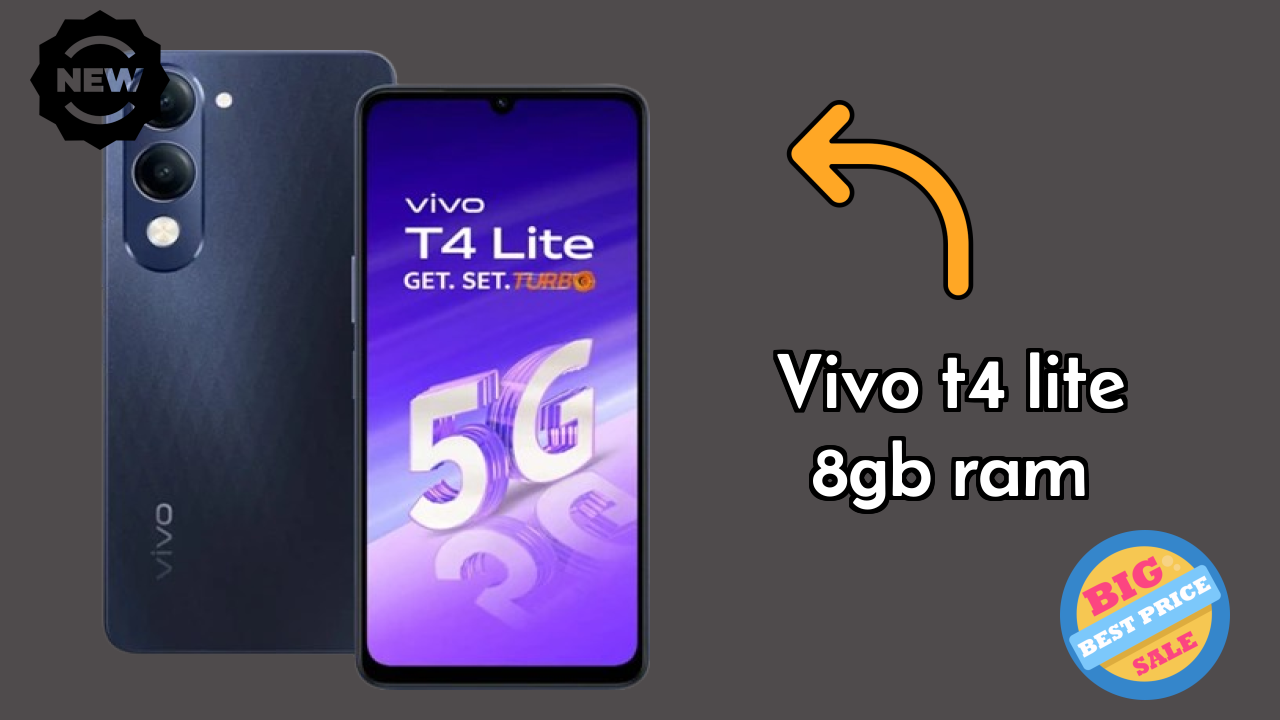 Vivo T4 Lite 8GB RAM Camera Review: 50 MP + 2 MP Rear Camera Real Test
