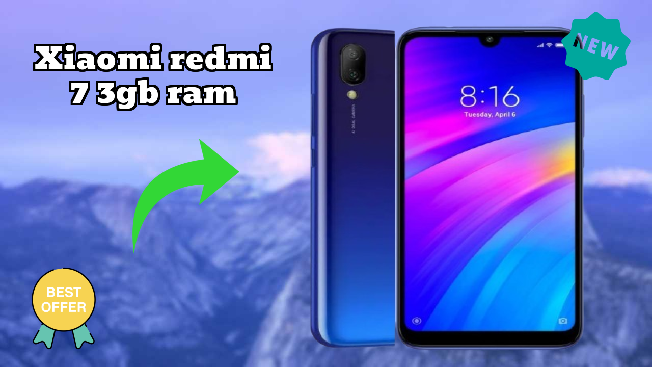 Xiaomi Redmi 7 3GB RAM Display Review: 6.26 Inches (15.9 Cm) Screen Quality