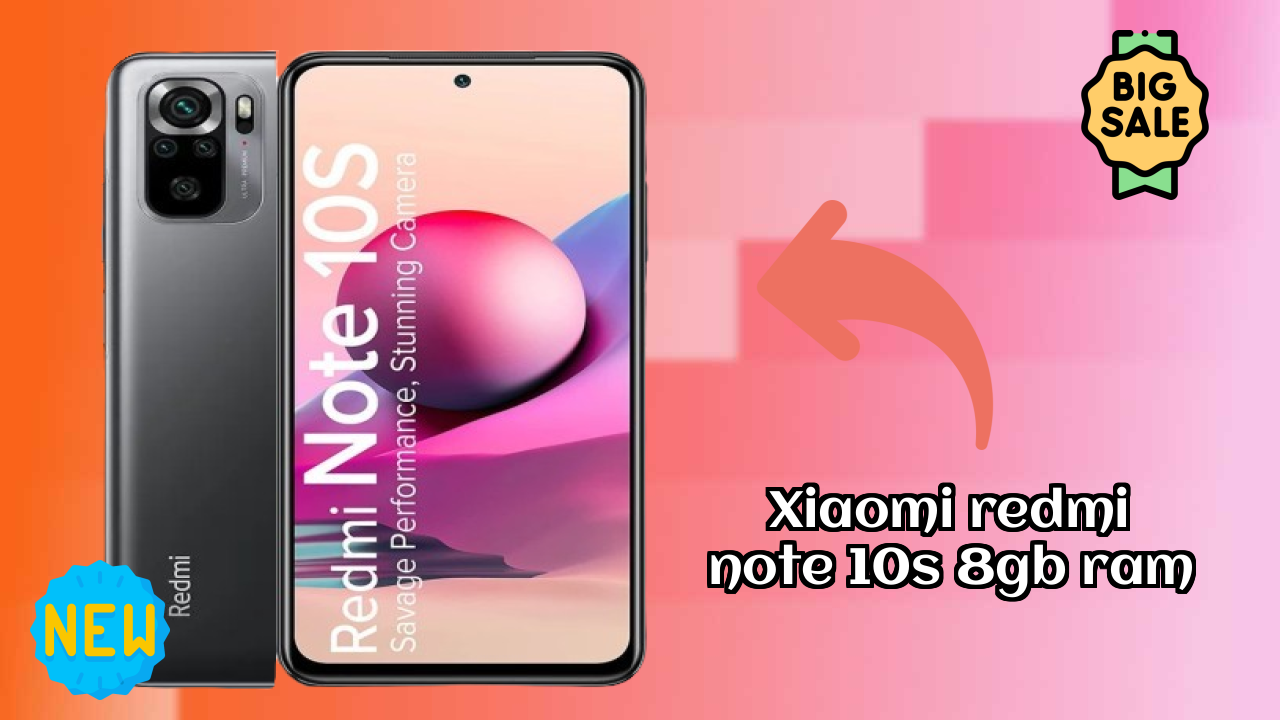 Xiaomi Redmi Note 10S 8GB RAM Battery Life: 5000 MAh Charging Speed
